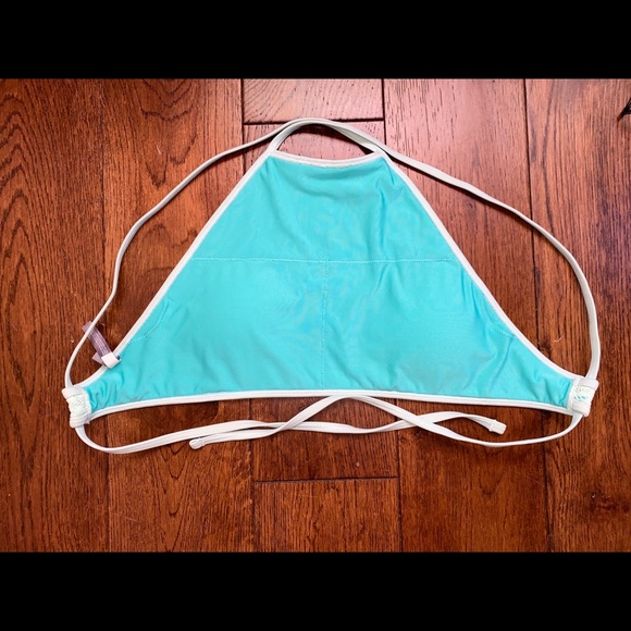 Aerie Mint Pineapple Bikini Top ✨ 🍍 - Picture 2 of 5